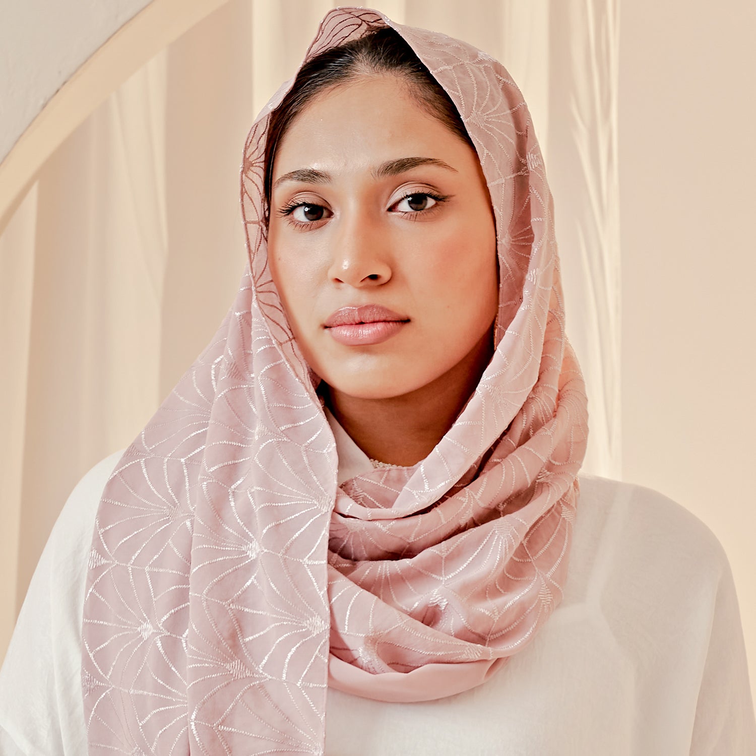 Kirana Shawl - Pink